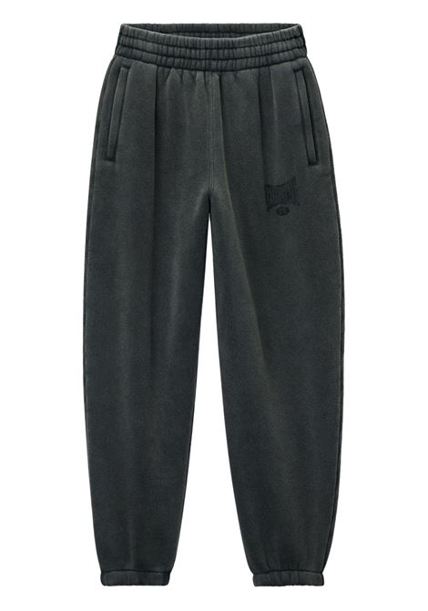 Black graphic track trousers Alexander wang - women